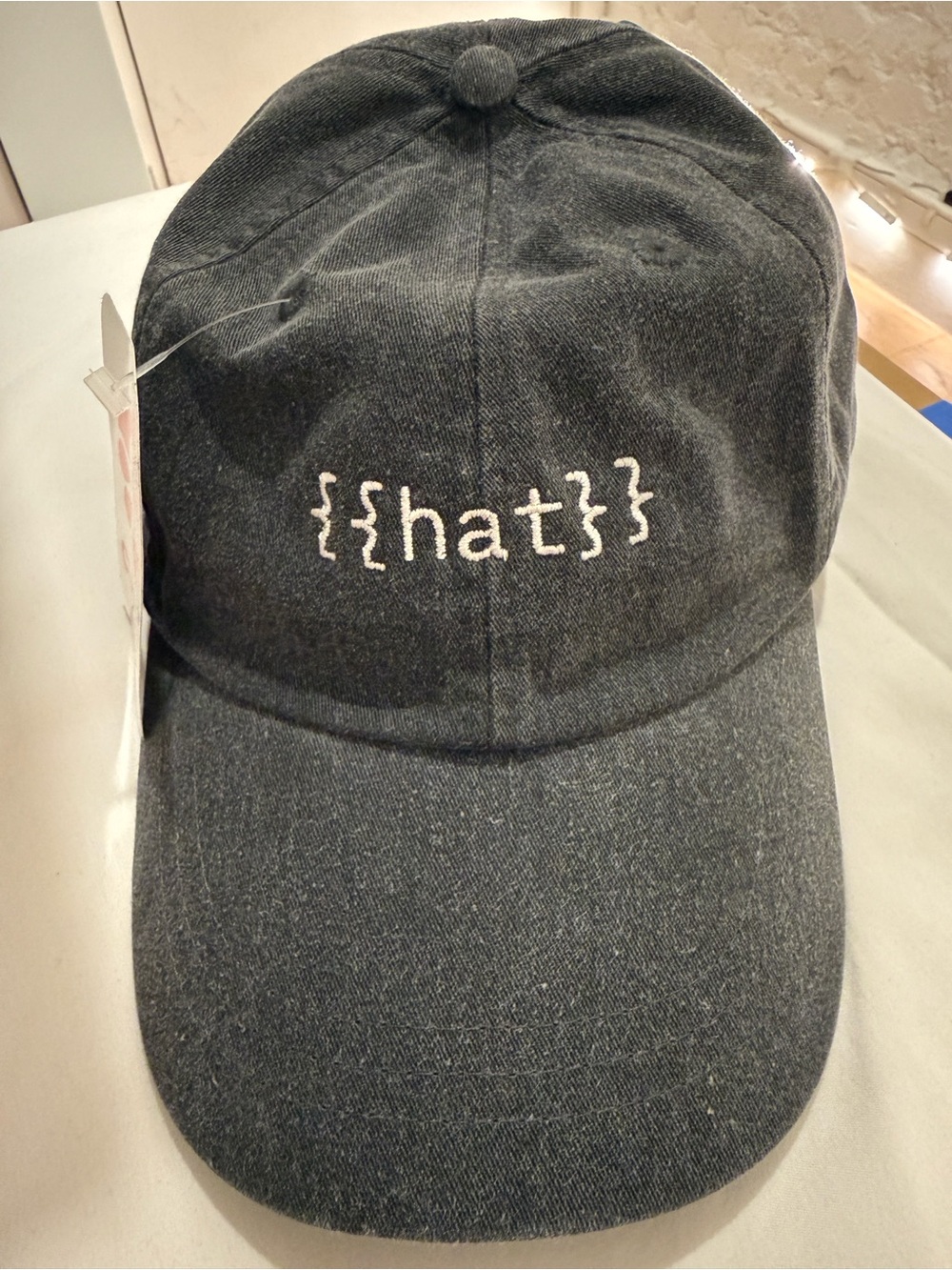 Grey Baseball Cap